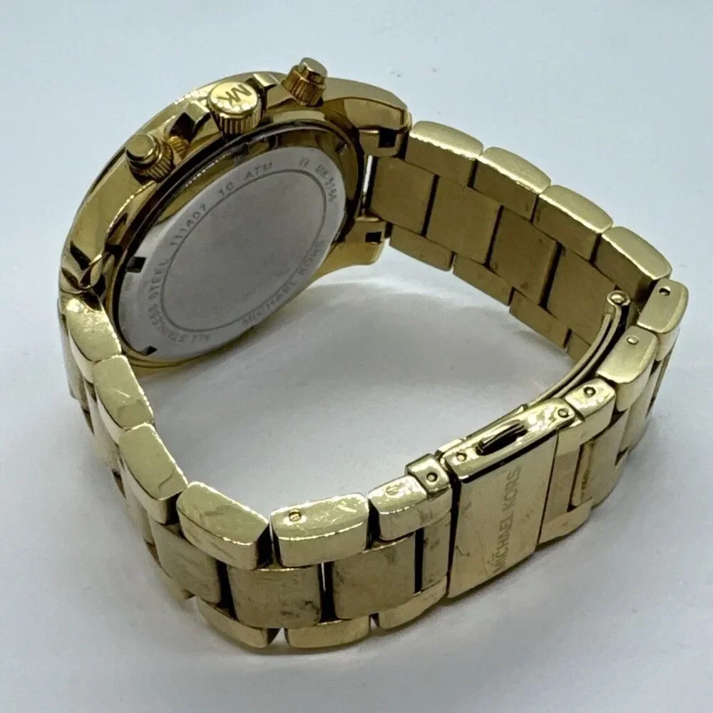 Michael Kors Blair MK5166 Women's Gold Stainless Steel Analog Dial Watch JNA590